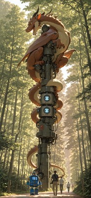 Agentic Brown Afternoon Nature Summer Animal Machine mobile wallpaper / スマホ壁紙