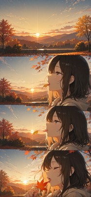 Allthefeels Yellow Sunset Sky Autumn mobile wallpaper / スマホ壁紙