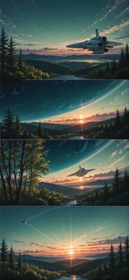 Artemis Green Sunset Nature Spring mobile wallpaper / スマホ壁紙