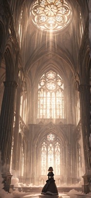 Cathedral Brown Afternoon Sky Summer mobile wallpaper / スマホ壁紙