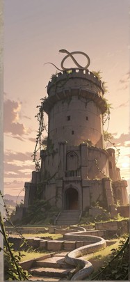 Citadel Brown Afternoon Sky Spring Animal mobile wallpaper / スマホ壁紙