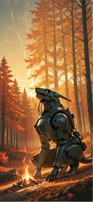 Ember Yellow Afternoon Sky Autumn Machine mobile wallpaper / スマホ壁紙