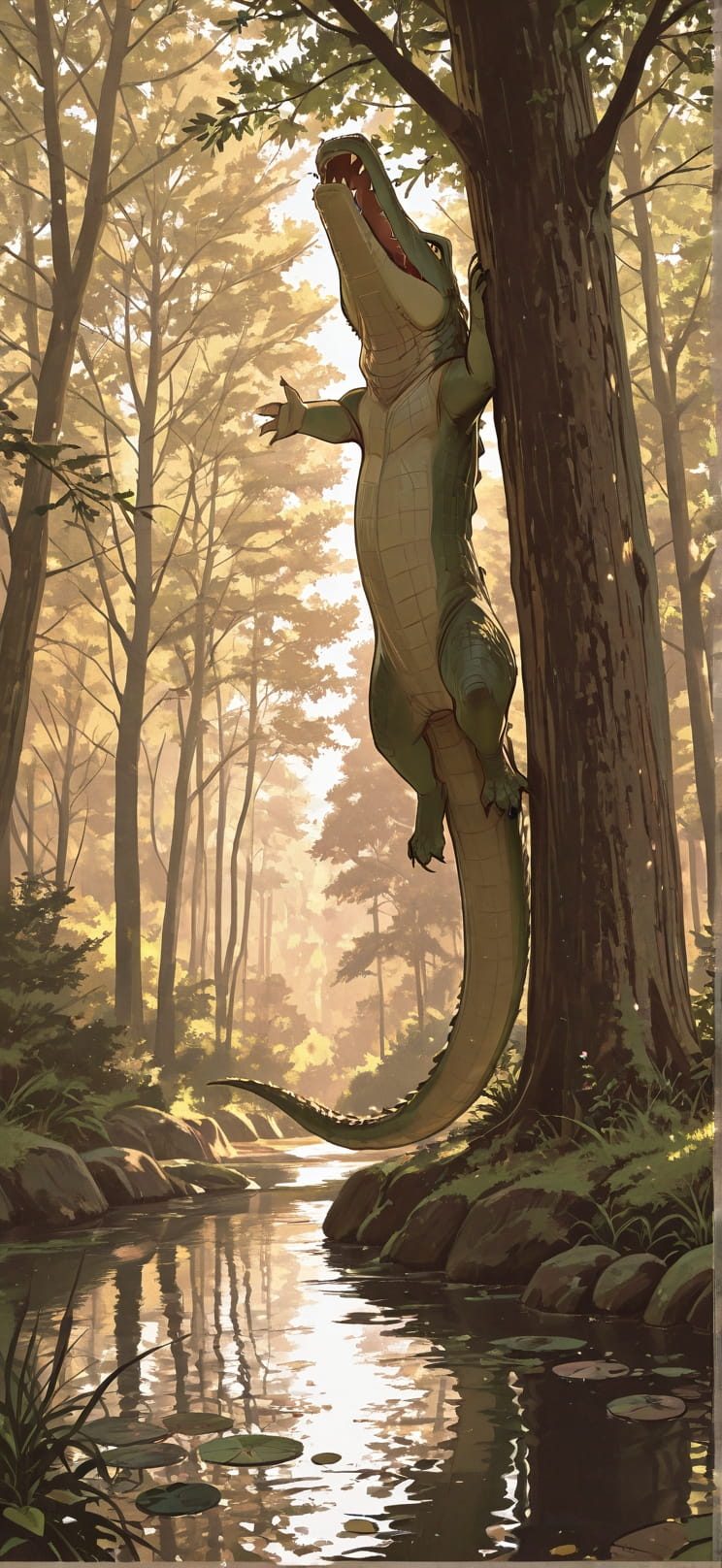 Fresco Brown Afternoon Nature Spring Animal mobile wallpaper / スマホ壁紙