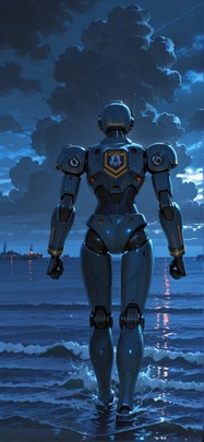 Harbor Blue Afternoon Sea Summer Machine mobile wallpaper / スマホ壁紙