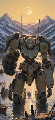 Hormuz Yellow Afternoon Mountain Winter Animal Machine mobile wallpaper / スマホ壁紙