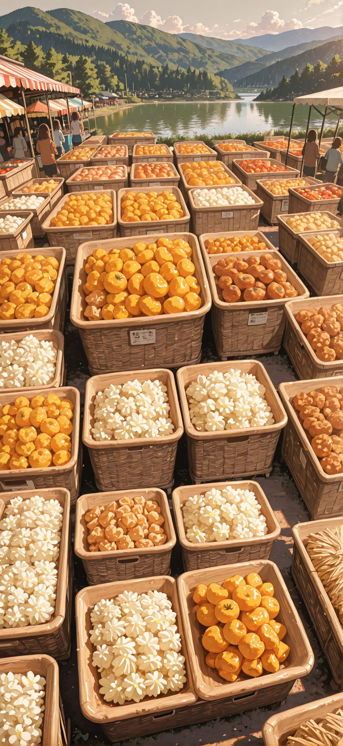 Localflavor Brown Afternoon Sea Spring mobile wallpaper / スマホ壁紙