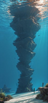 Nextfrontier Brown Afternoon Sea Summer Machine mobile wallpaper / スマホ壁紙