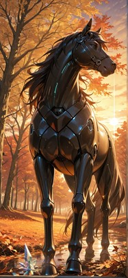 Prism Yellow Sunset Nature Autumn Animal Machine mobile wallpaper / スマホ壁紙