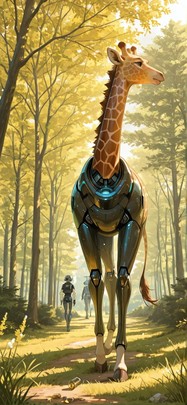 Quartz Yellow Afternoon Nature Spring Animal Machine mobile wallpaper / スマホ壁紙