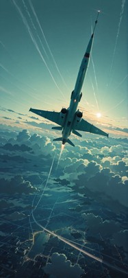 Spacexipo Green Afternoon Sky Summer Animal mobile wallpaper / スマホ壁紙