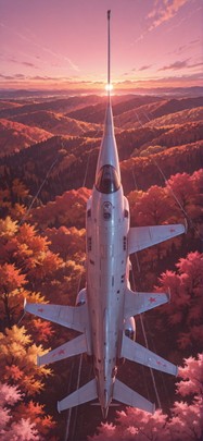 Spacexipo Pink Sunset Nature Autumn mobile wallpaper / スマホ壁紙