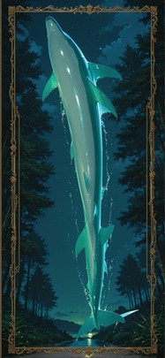 Surrealsilliness Green Night Nature Summer Animal mobile wallpaper / スマホ壁紙