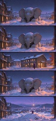 Timber Purple Night City Autumn Animal Machine mobile wallpaper / スマホ壁紙