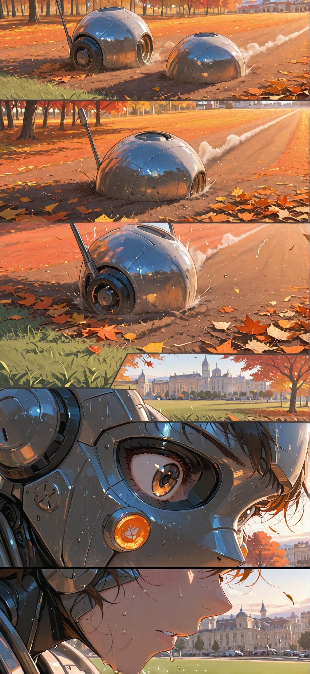 Worldcup2026 Orange Afternoon City Autumn Machine mobile wallpaper / スマホ壁紙