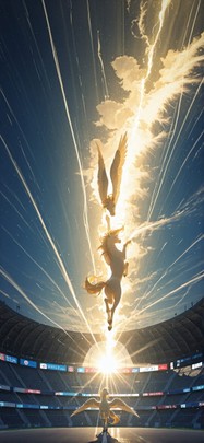 Worldcup2026 Yellow Night City Spring Animal mobile wallpaper / スマホ壁紙