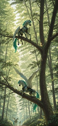 Palm Green Afternoon Nature Spring Animal Machine mobile wallpaper / スマホ壁紙