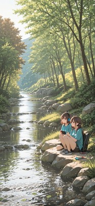 Switch2 Brown Afternoon Sea Spring mobile wallpaper / スマホ壁紙