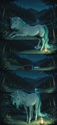 Switch2 Green Night Nature Summer Animal mobile wallpaper / スマホ壁紙